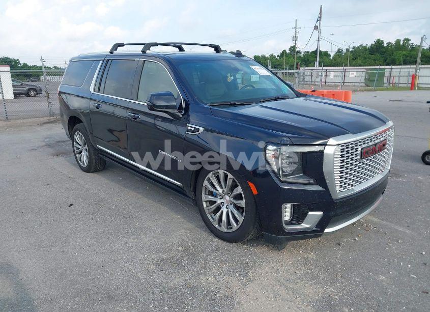 2021 Gmc Yukon XL 4WD DENALI (VIN 1GKS2JKL7MR250163) main photo