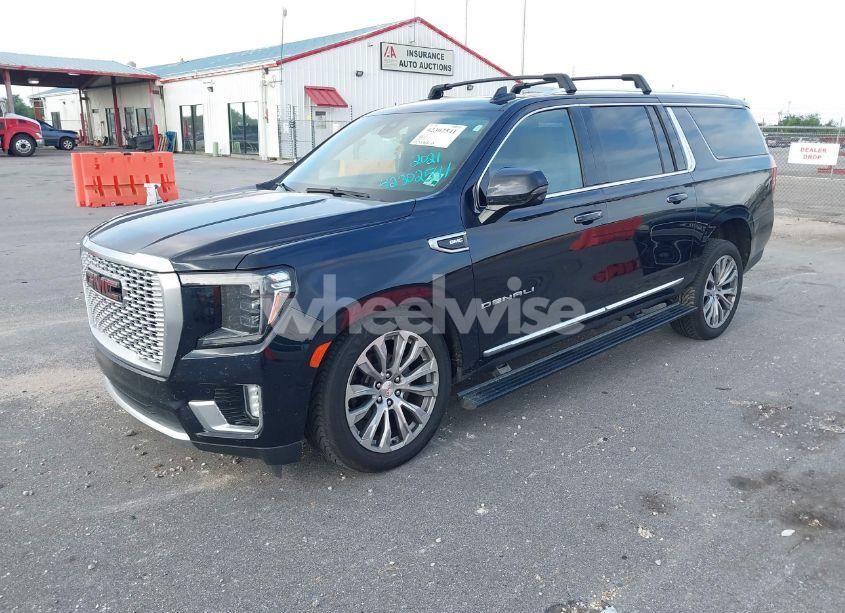Photo 2 of 2021 Gmc Yukon XL 4WD DENALI (VIN 1GKS2JKL7MR250163)
