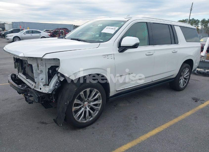 Photo 2 of 2021 Gmc Yukon XL 4WD DENALI (VIN 1GKS2JKL9MR344139)