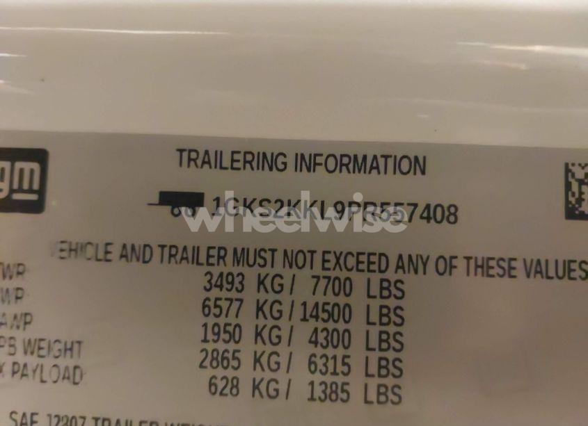 Photo 9 of 2023 Gmc Yukon XL 4WD DENALI ULTIMATE (VIN 1GKS2KKL9PR557408)