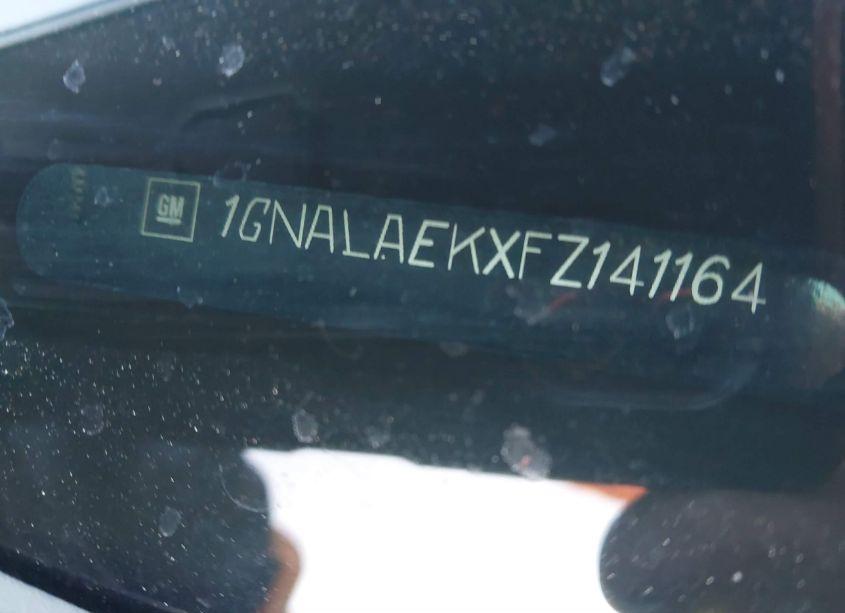 Photo 9 of 2015 Chevrolet Equinox LS (VIN 1GNALAEKXFZ141164)