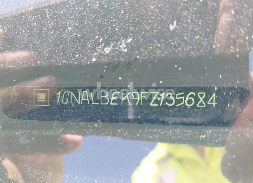 Photo 9 of 2015 Chevrolet Equinox 1LT (VIN 1GNALBEK9FZ135684)