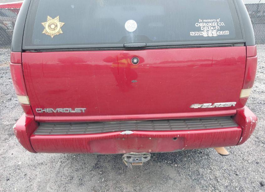 Photo 6 of 1996 Chevrolet Blazer (VIN 1GNCS13W9TK231864)