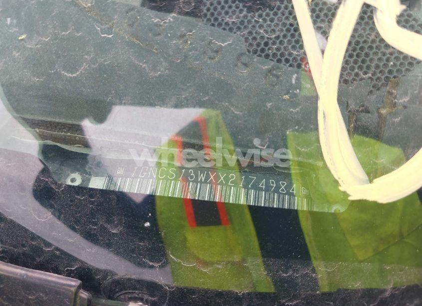 Photo 9 of 1999 Chevrolet Blazer LS (VIN 1GNCS13WXX2174984)