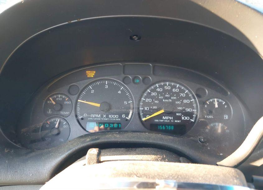 Photo 7 of 2001 Chevrolet Blazer LS (VIN 1GNCS18W51K112506)