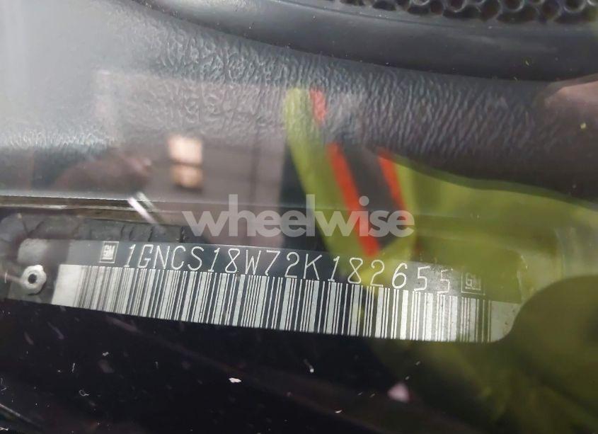 Photo 9 of 2002 Chevrolet Blazer XTREME (VIN 1GNCS18W72K182655)