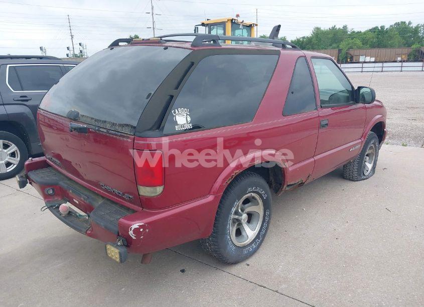 Photo 4 of 2003 Chevrolet Blazer LS (VIN 1GNCS18X73K114012)