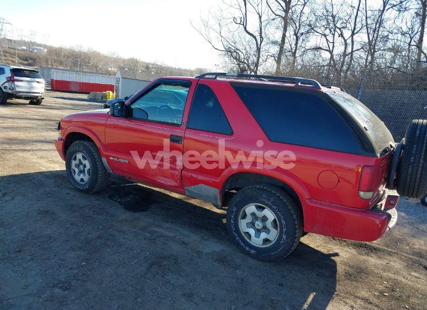 Photo 3 of 2001 Chevrolet Blazer LS (VIN 1GNCT18W31K250350)
