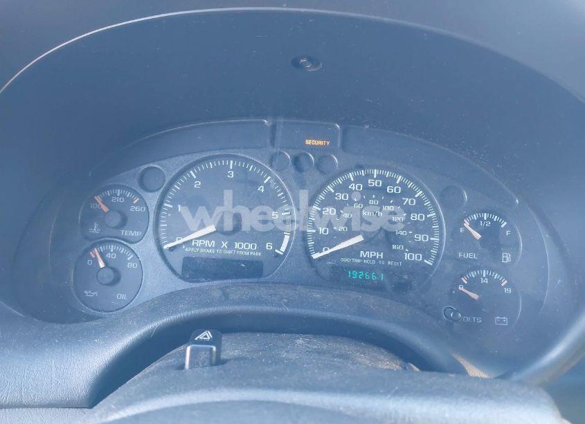 Photo 7 of 2001 Chevrolet Blazer LS (VIN 1GNCT18W31K250350)