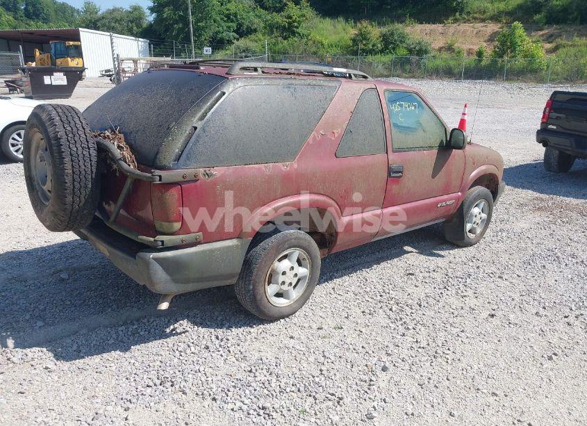 Photo 4 of 1997 Chevrolet Blazer LS (VIN 1GNCT18W7VK136406)