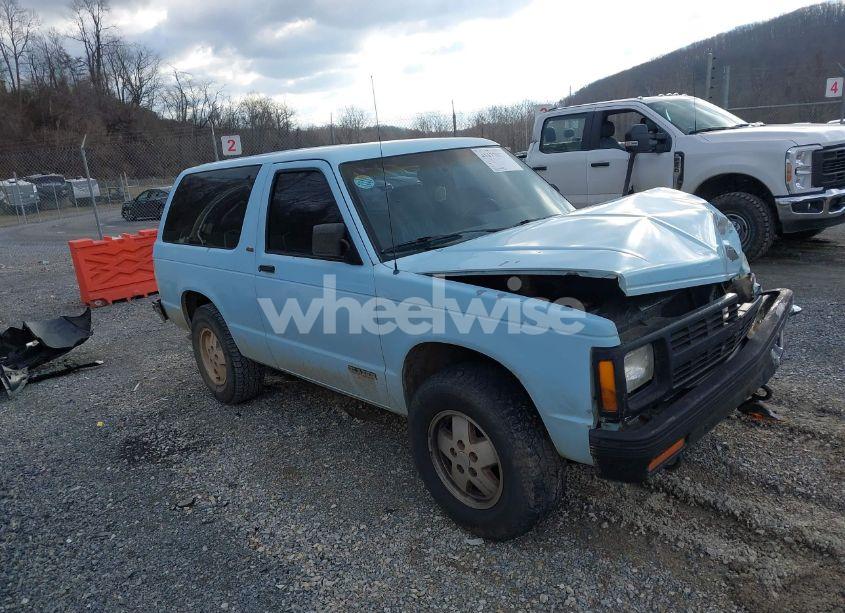 1991 Chevrolet Blazer S10 (VIN 1GNCT18Z0M8300326) main photo
