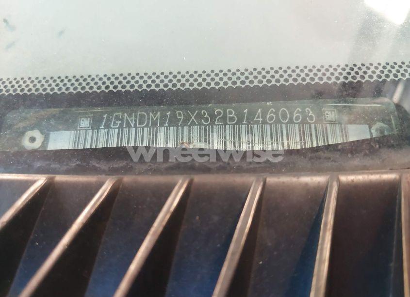 Photo 9 of 2002 Chevrolet Astro LS (VIN 1GNDM19X32B146063)