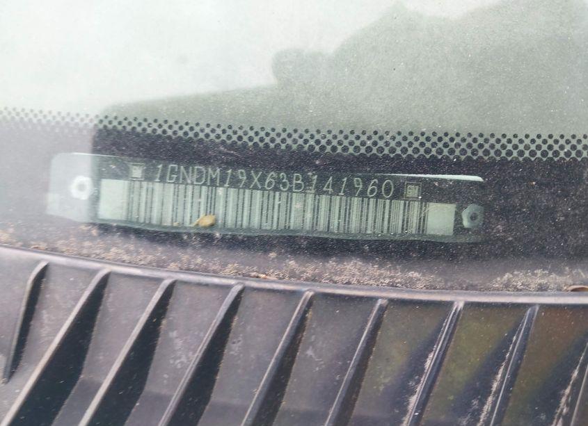 Photo 9 of 2003 Chevrolet Astro (VIN 1GNDM19X63B141960)