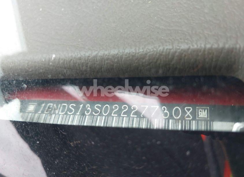 Photo 9 of 2002 Chevrolet Trailblazer LTZ (VIN 1GNDS13S022277308)