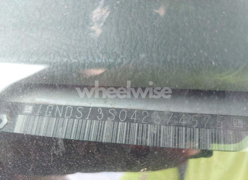 Photo 9 of 2004 Chevrolet Trailblazer LS (VIN 1GNDS13S042374575)