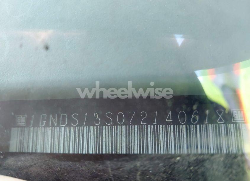 Photo 9 of 2007 Chevrolet Trailblazer LT (VIN 1GNDS13S072140618)