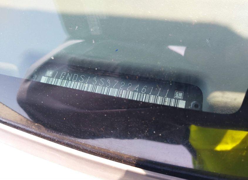 Photo 9 of 2007 Chevrolet Trailblazer LS (VIN 1GNDS13S372246111)