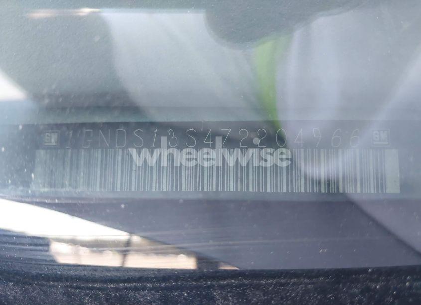 Photo 10 of 2007 Chevrolet Trailblazer LS (VIN 1GNDS13S472204966)