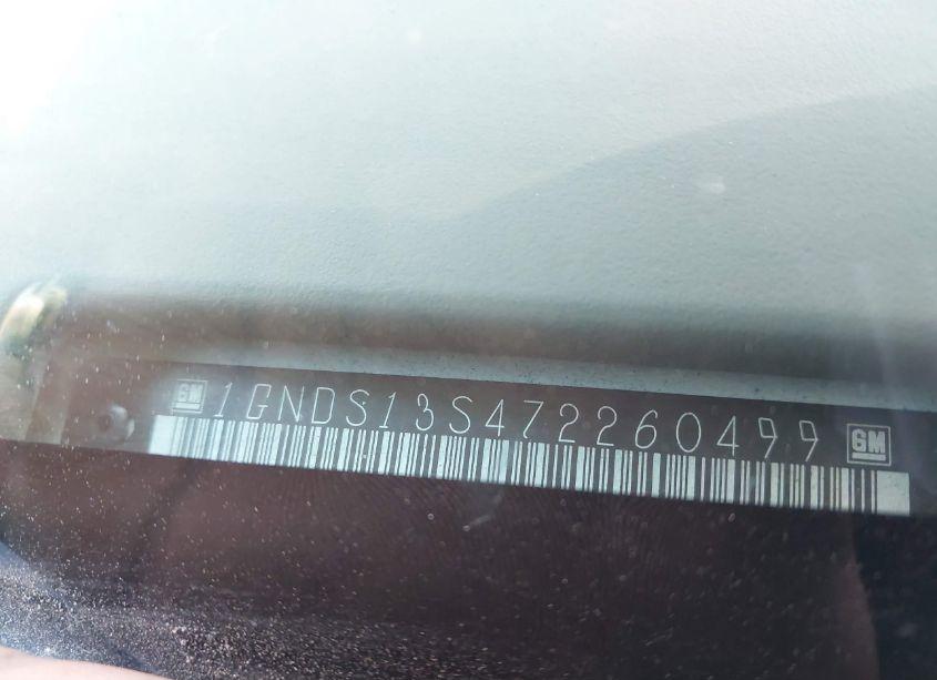 Photo 12 of 2007 Chevrolet Trailblazer LS (VIN 1GNDS13S472260499)