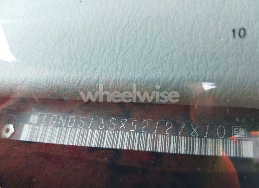 Photo 9 of 2005 Chevrolet Trailblazer LS (VIN 1GNDS13S852127810)