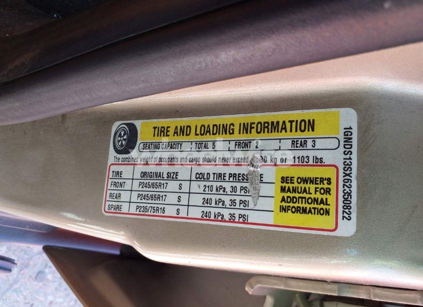 Photo 9 of 2006 Chevrolet Trailblazer LS (VIN 1GNDS13SX62350822)