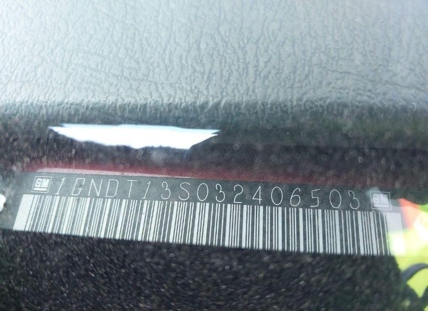 Photo 9 of 2003 Chevrolet Trailblazer LTZ (VIN 1GNDT13S032406503)