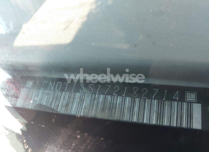 Photo 9 of 2007 Chevrolet Trailblazer LS (VIN 1GNDT13S172182714)