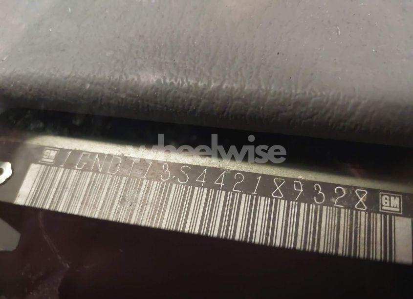 Photo 9 of 2004 Chevrolet Trailblazer LS (VIN 1GNDT13S442189328)