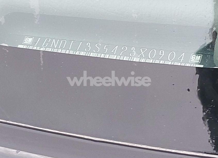 Photo 9 of 2004 Chevrolet Trailblazer LS (VIN 1GNDT13S542380904)