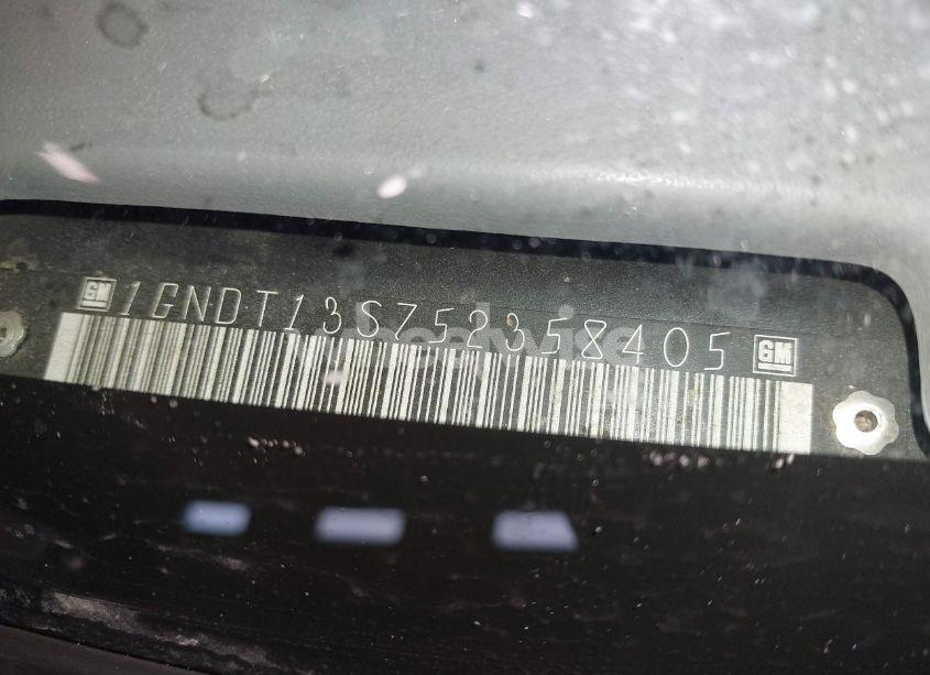 Photo 9 of 2005 Chevrolet Trailblazer LS (VIN 1GNDT13S752358405)