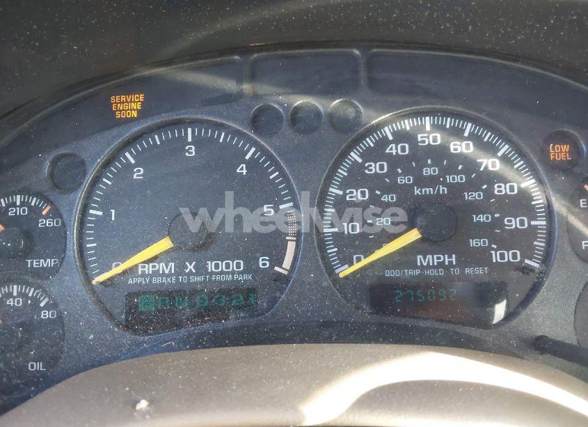 Photo 7 of 2001 Chevrolet Blazer (VIN 1GNDT13W012147527)