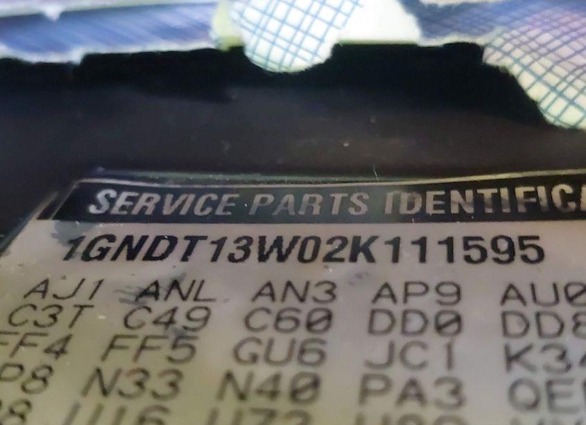 Photo 9 of 2002 Chevrolet Blazer LS (VIN 1GNDT13W02K111595)