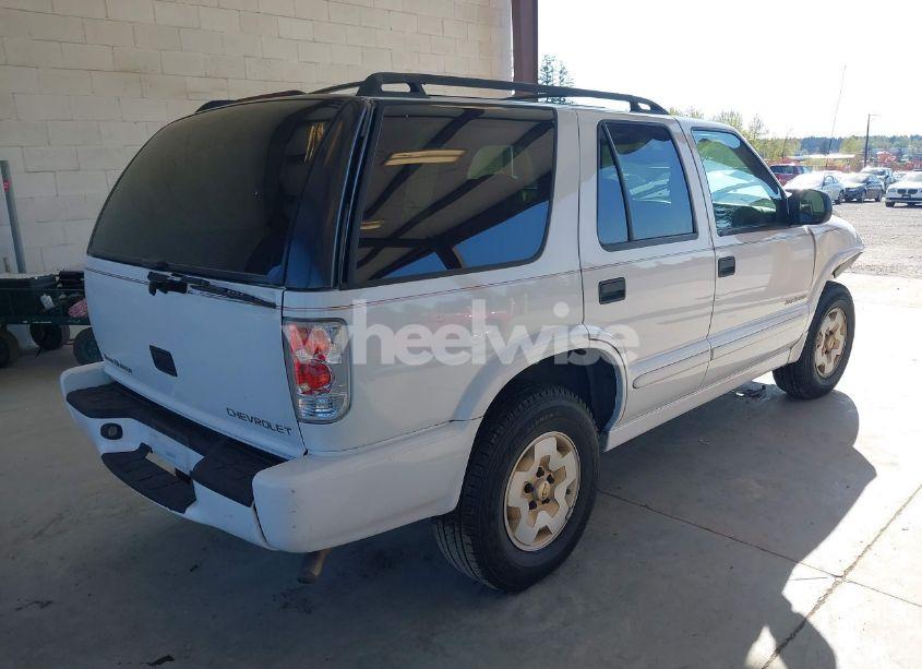 Photo 4 of 2000 Chevrolet Blazer TRAILBLAZER (VIN 1GNDT13W0Y2159624)