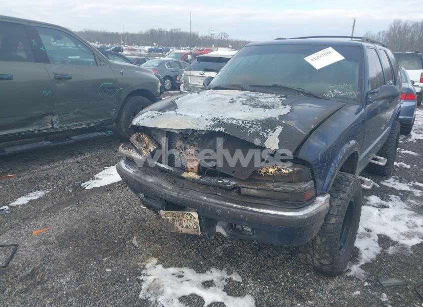 Photo 6 of 2000 Chevrolet Blazer LS (VIN 1GNDT13W0YK194325)