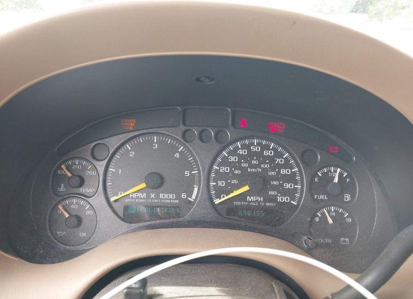 Photo 7 of 2001 Chevrolet Blazer LS (VIN 1GNDT13W212189097)