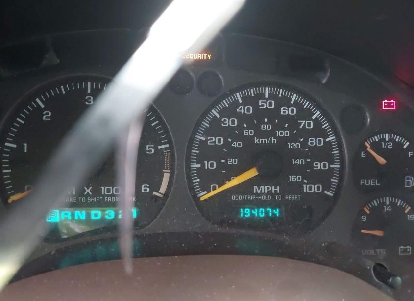 Photo 7 of 2001 Chevrolet Blazer LT (VIN 1GNDT13W212229095)