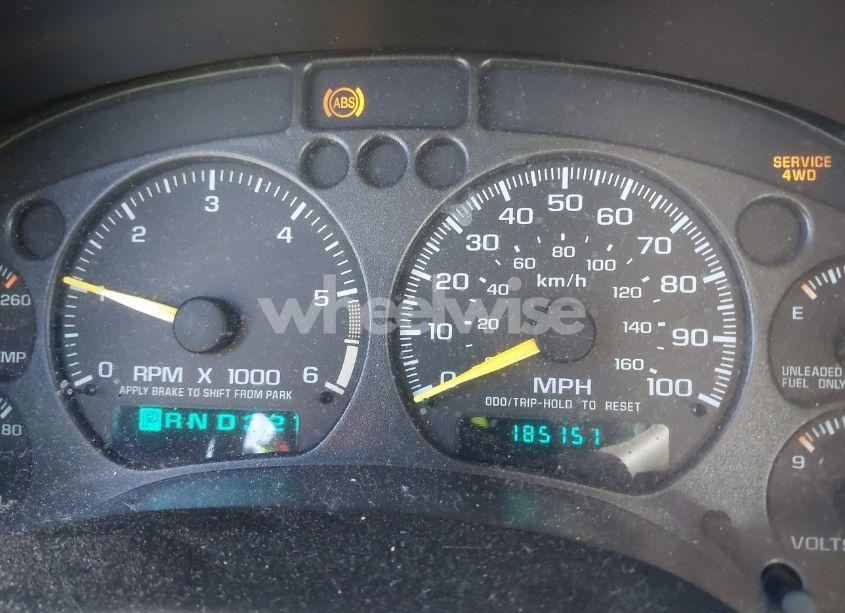 Photo 7 of 1999 Chevrolet Blazer LT (VIN 1GNDT13W2X2163804)