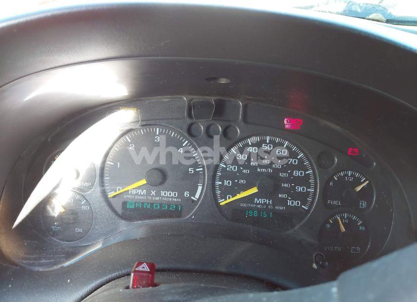 Photo 7 of 2000 Chevrolet Blazer LS (VIN 1GNDT13W3Y2210047)