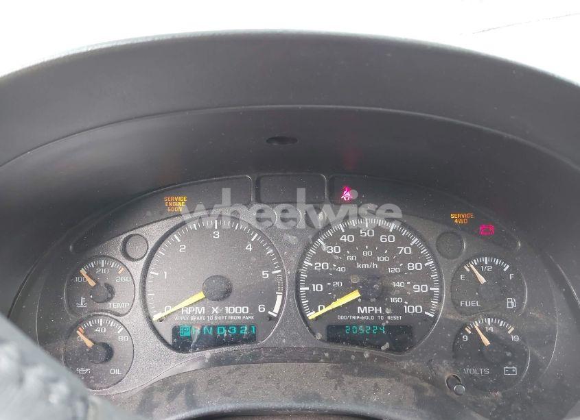 Photo 7 of 2001 Chevrolet Blazer LT (VIN 1GNDT13W512197940)