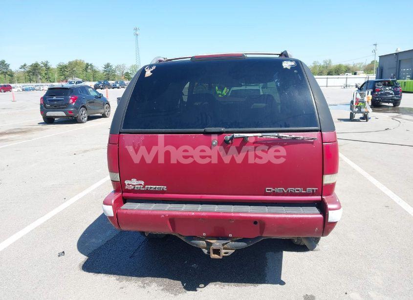 Photo 16 of 1996 Chevrolet Blazer (VIN 1GNDT13W7T2254321)