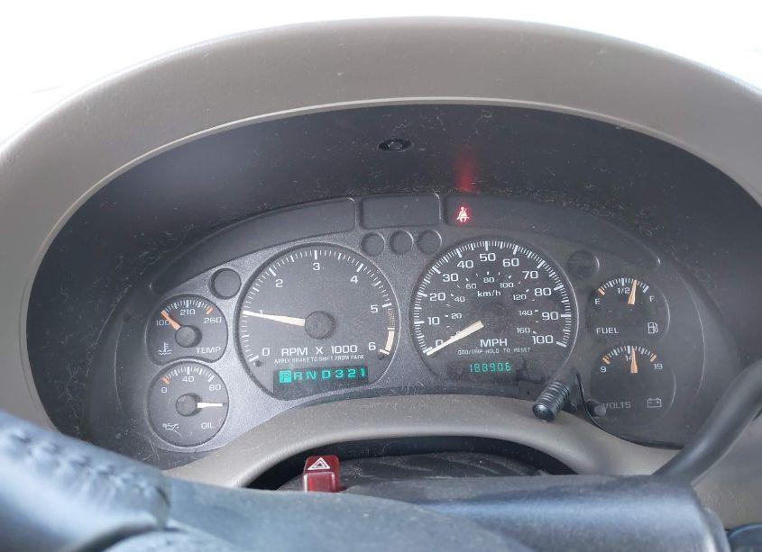 Photo 7 of 2001 Chevrolet Blazer LT (VIN 1GNDT13W91K244709)