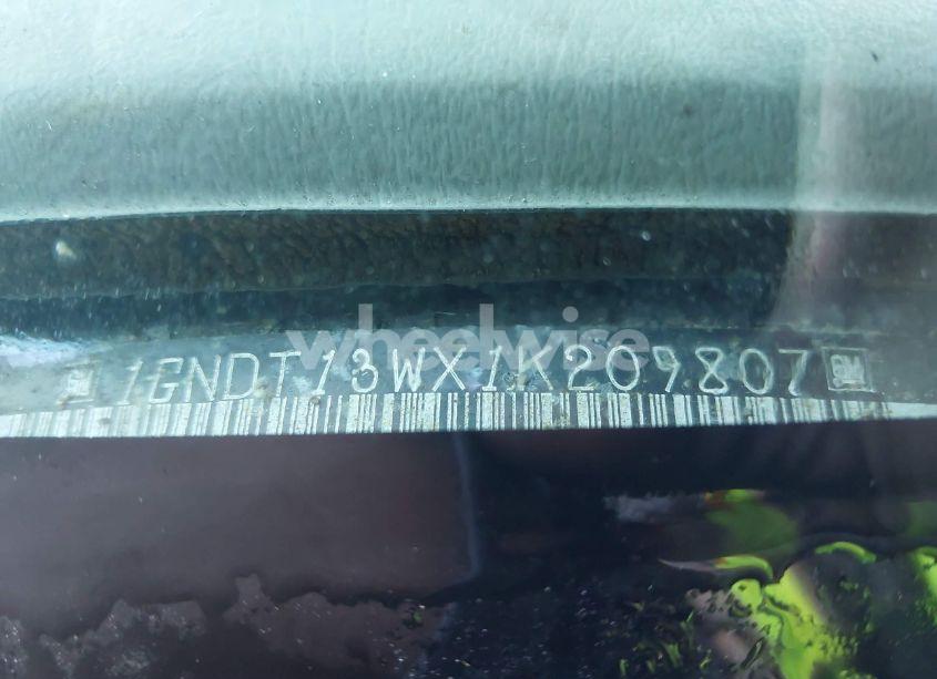 Photo 9 of 2001 Chevrolet Blazer LT (VIN 1GNDT13WX1K209807)