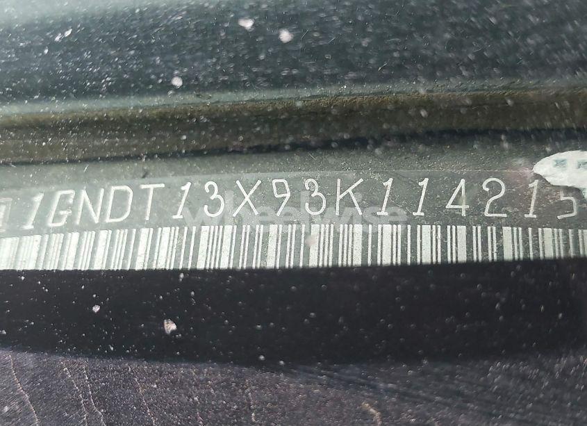 Photo 12 of 2003 Chevrolet Blazer LS (VIN 1GNDT13X93K114215)