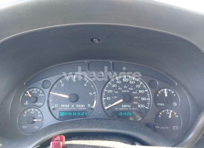 Photo 7 of 2004 Chevrolet Blazer LS (VIN 1GNDT13XX4K101989)