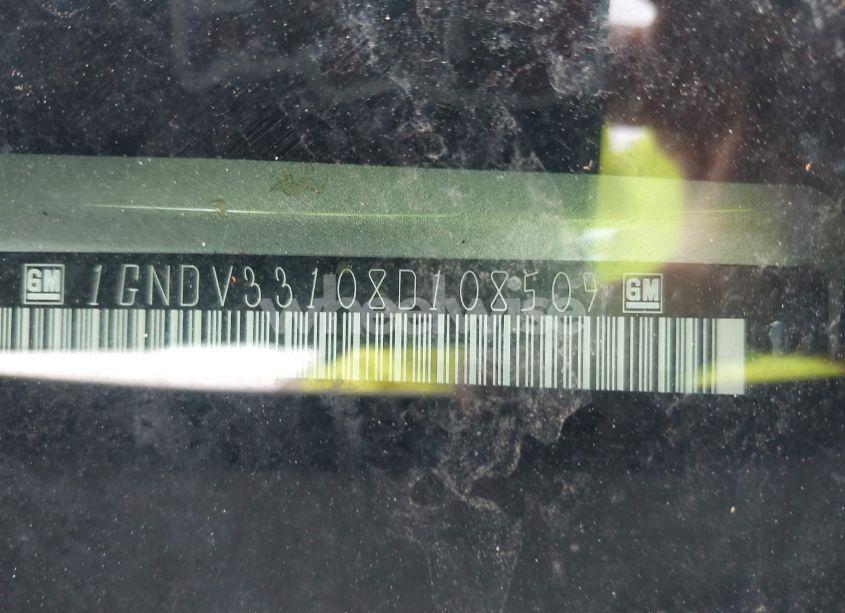 Photo 9 of 2008 Chevrolet Uplander LT (VIN 1GNDV33108D108509)