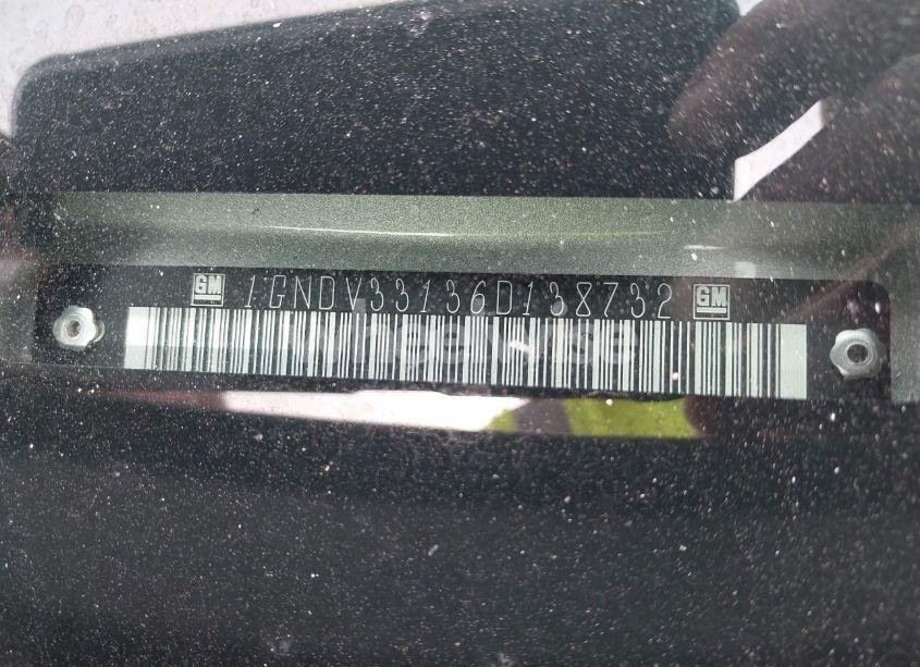 Photo 9 of 2006 Chevrolet Uplander LT (VIN 1GNDV33136D138732)