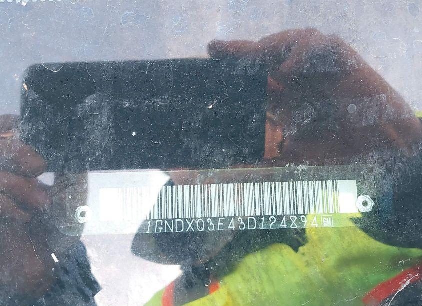 Photo 9 of 2003 Chevrolet Venture LS (VIN 1GNDX03E43D124894)