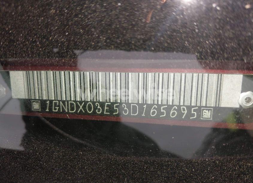 Photo 9 of 2003 Chevrolet Venture LT W/1SD (VIN 1GNDX03E53D165695)