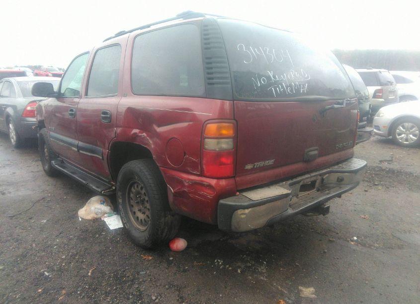 Photo 3 of 2001 Chevrolet Tahoe LS (VIN 1GNEC13T51J314304)