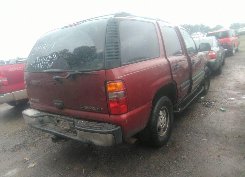 Photo 4 of 2001 Chevrolet Tahoe LS (VIN 1GNEC13T51J314304)